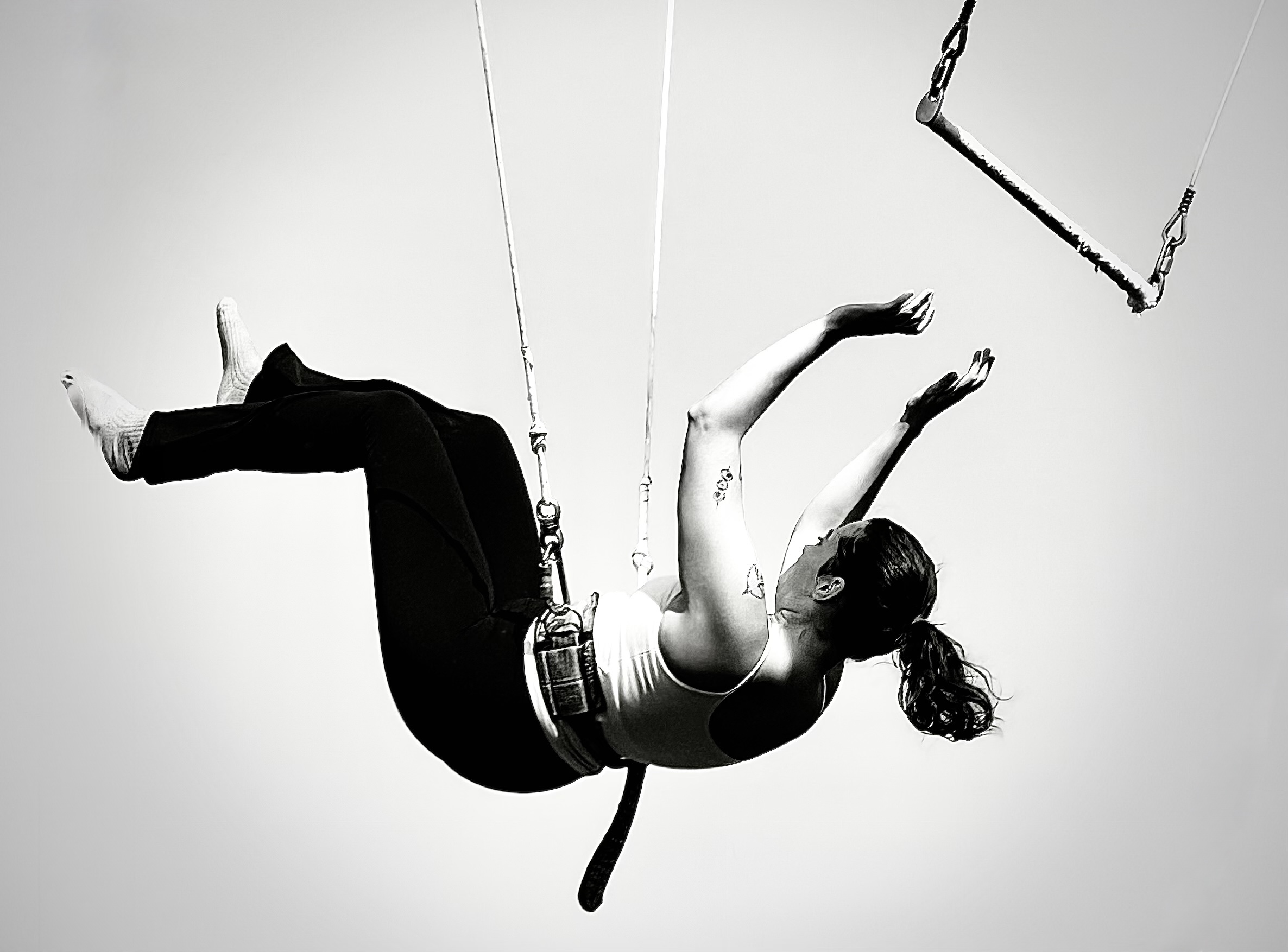 Acrobat school off Foster Beach